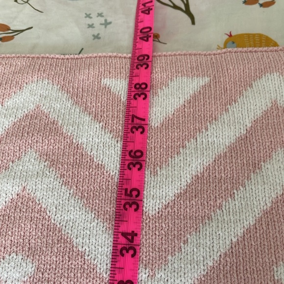 Nordstrom Rack Harper Canyon pink chevron stripe blanket baby - Picture 8 of 8